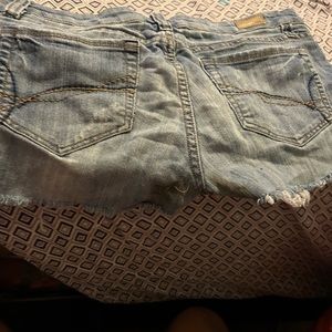 Light Blue Jean Short